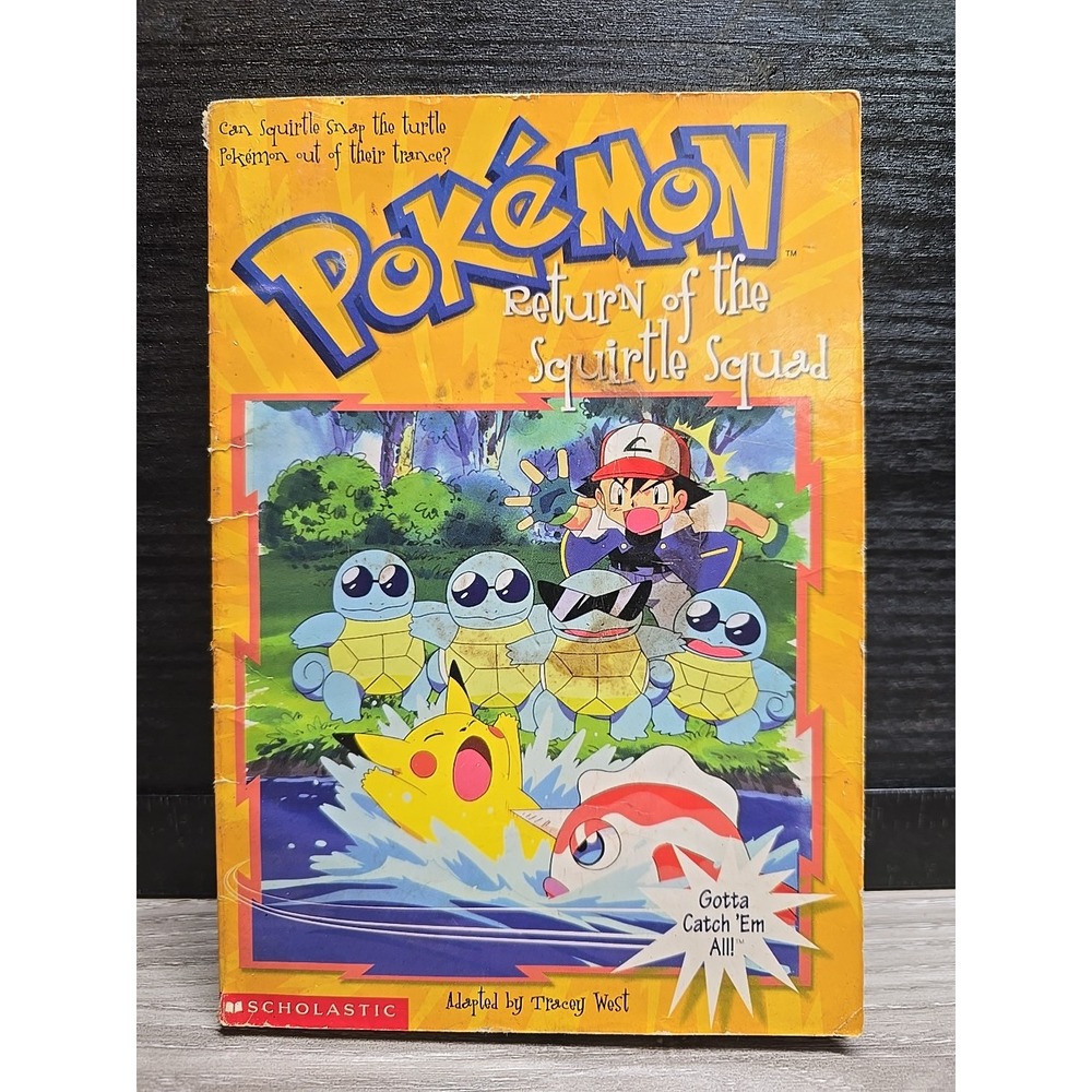 Pokémon Return Of The Squirtle Squad Kids Book